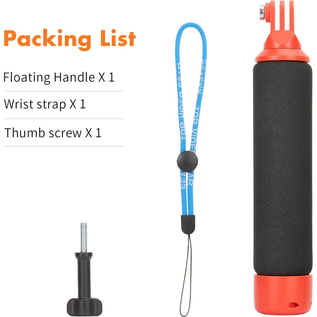 Agarre Flotante Multifuncional SEASKY F1 para Cámaras