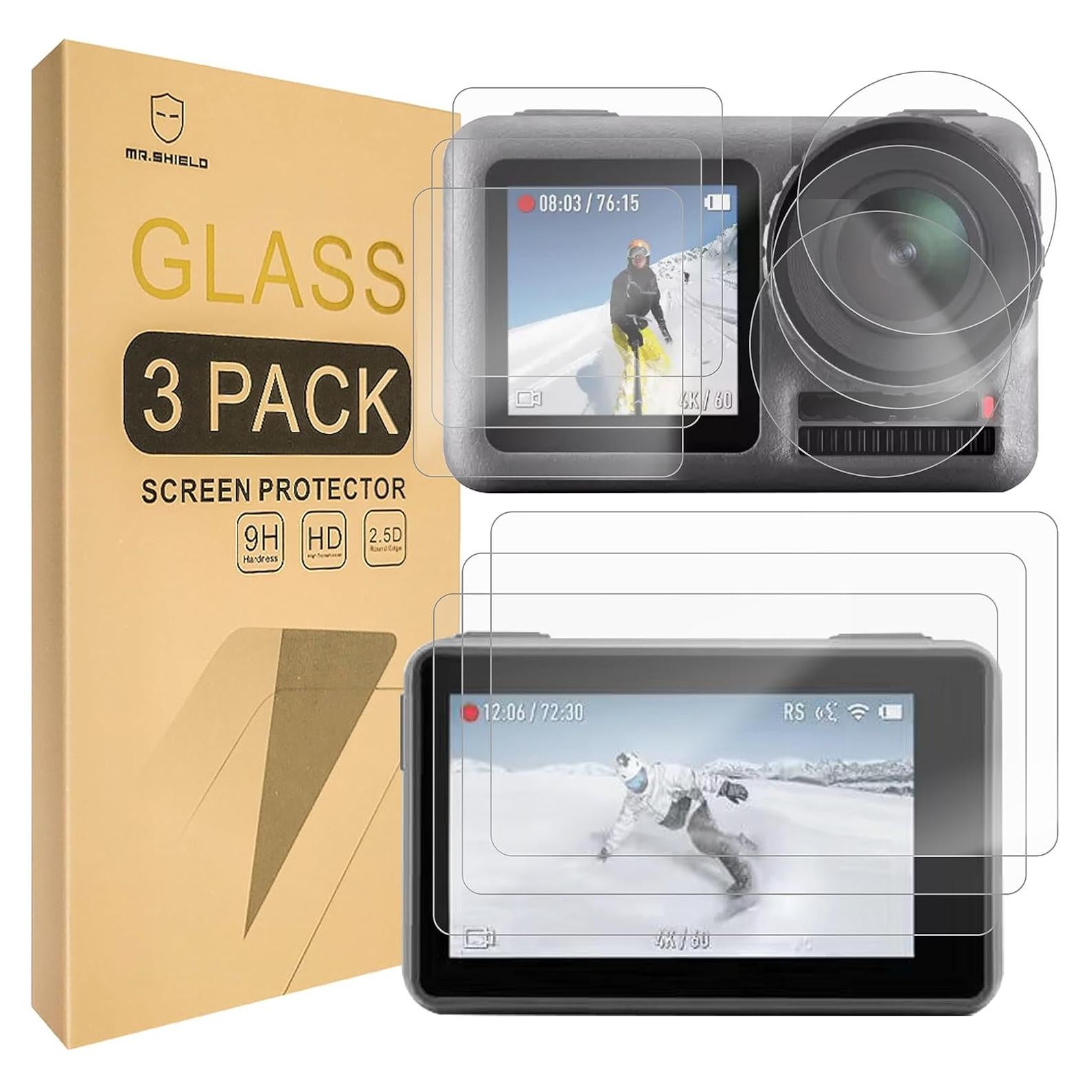 Protector de Pantalla Mr.Shield para Cámara DJI OSMO Action 3