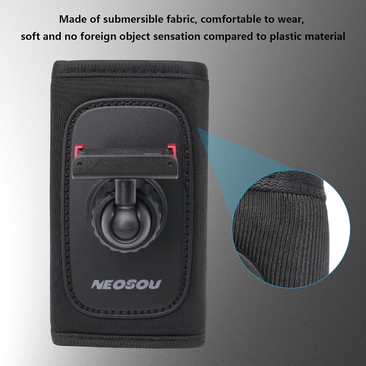 Soporte de Mochila NEOSOU 360° para DJI Action 5/4/3