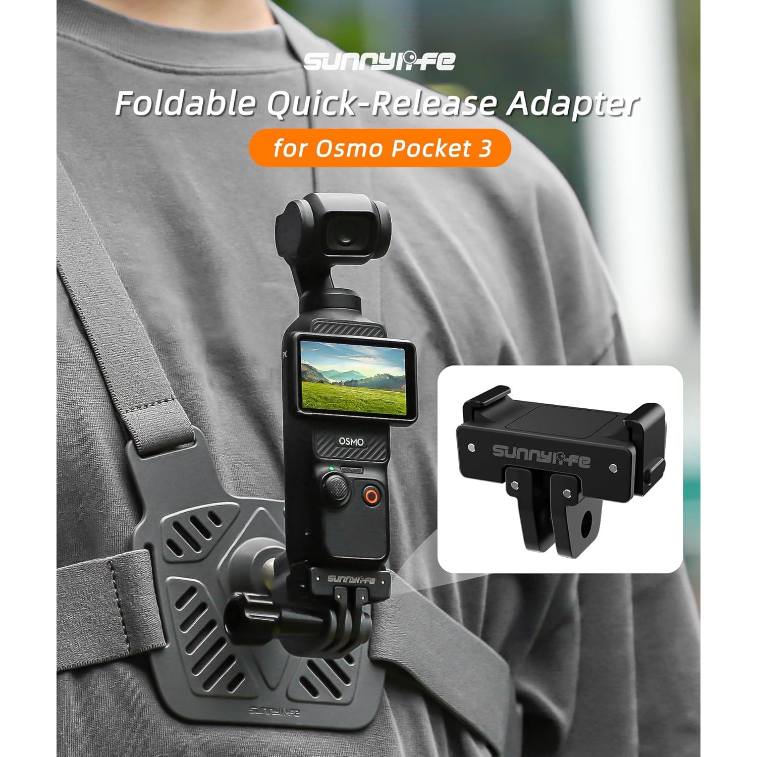 Adaptador de extensión rápida para cámara DJI Osmo Pocket 3