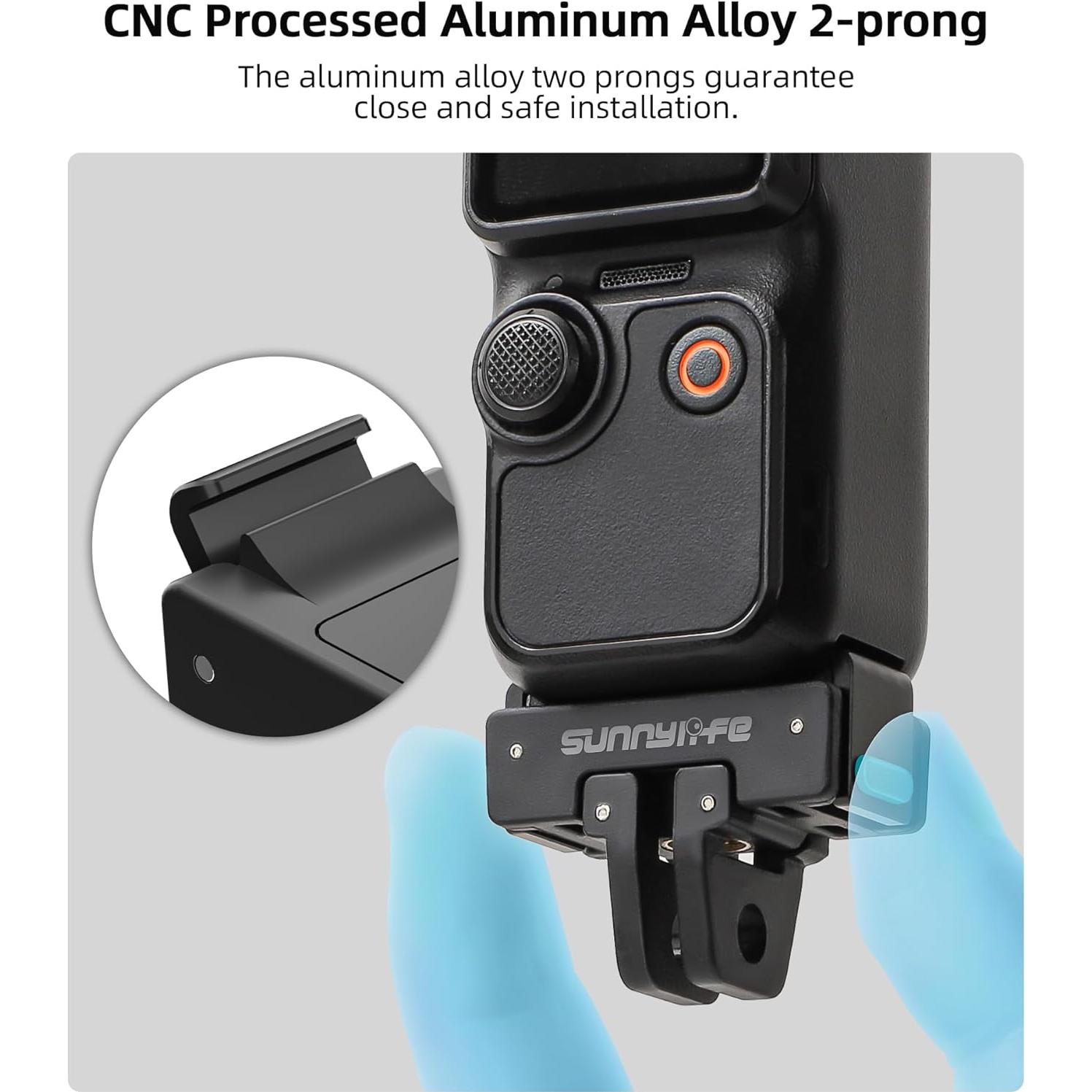 Adaptador de extensión rápida para cámara DJI Osmo Pocket 3