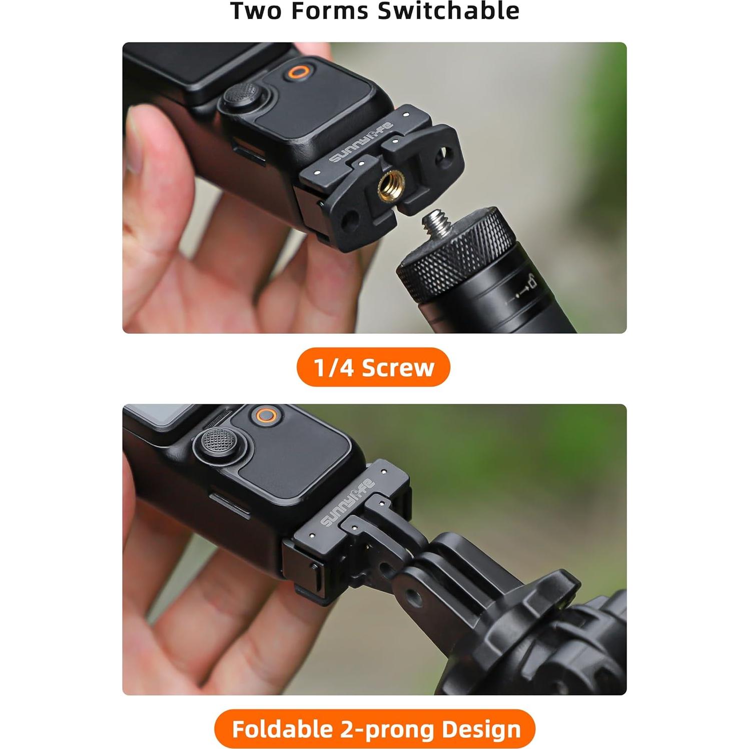 Adaptador de extensión rápida para cámara DJI Osmo Pocket 3