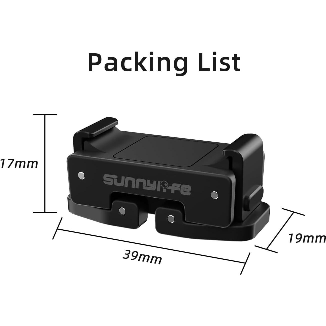 Adaptador de extensión rápida para cámara DJI Osmo Pocket 3