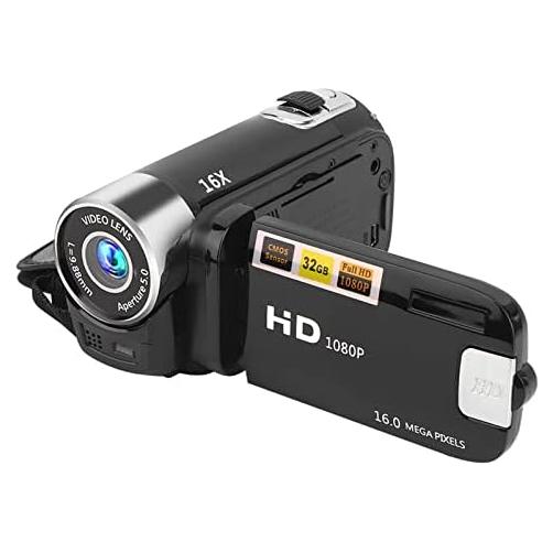 Digital Camcorder, DH-90 16X Digital Zoom 2.7 Inch Colourful Display Screen, High Definition Camera Image Video Shooting Camcorder US Plug 110-240V