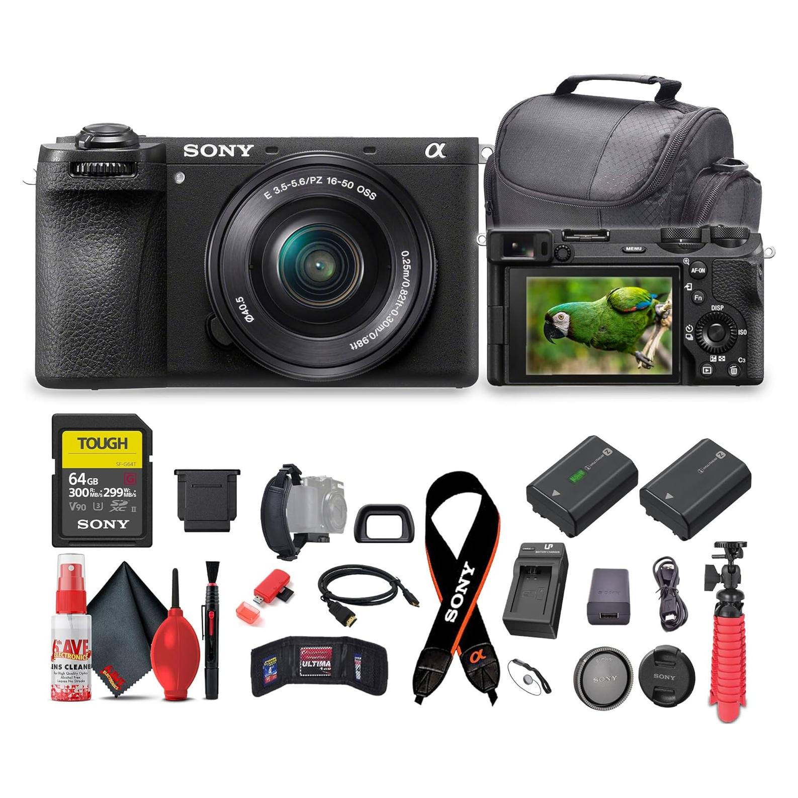 Cámara Sin Espejo Sony a6700 con Lente 16-50mm y Accesorios