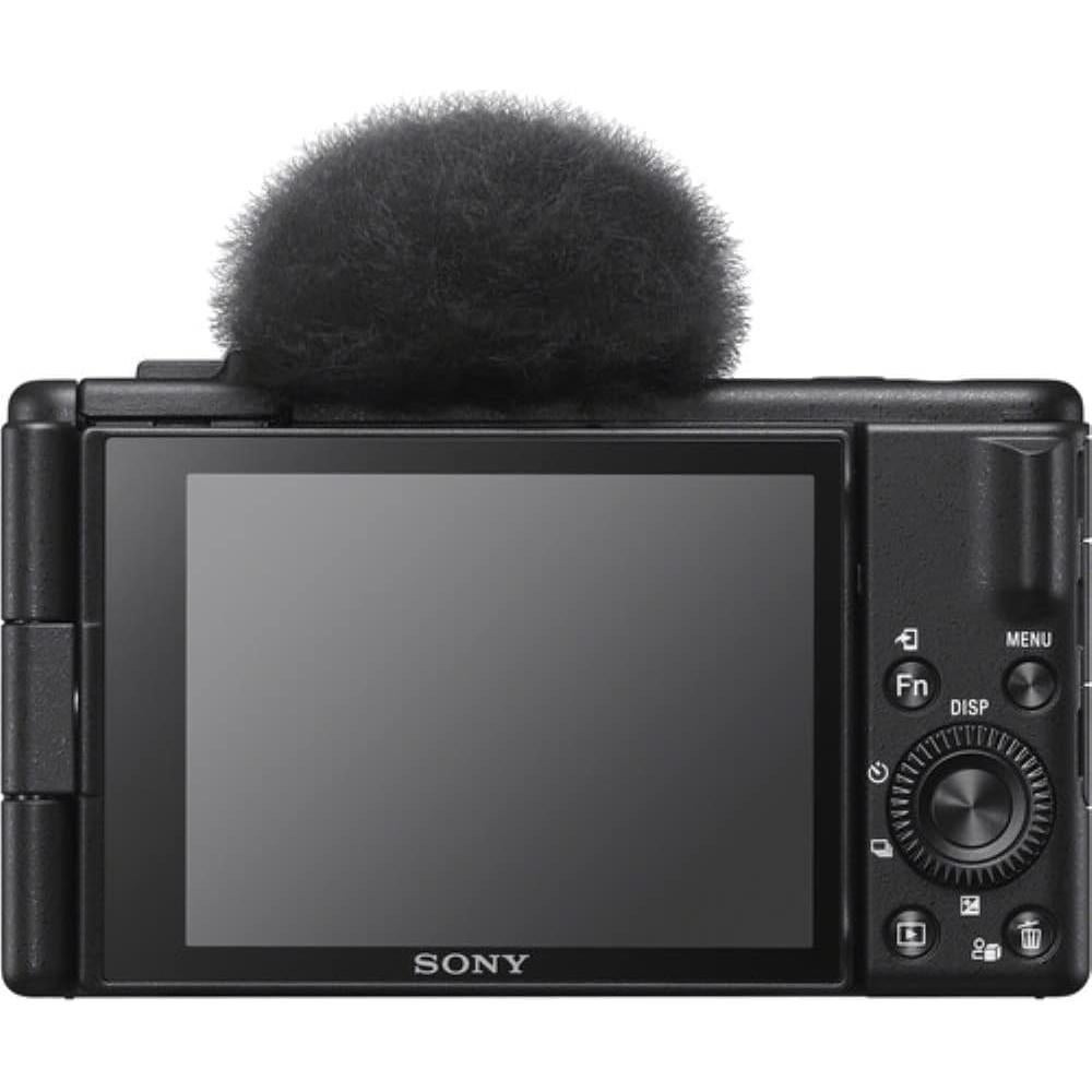 Cámara de Vlogging Sony ZV-1F Negra con Kit Completo 8 Piezas