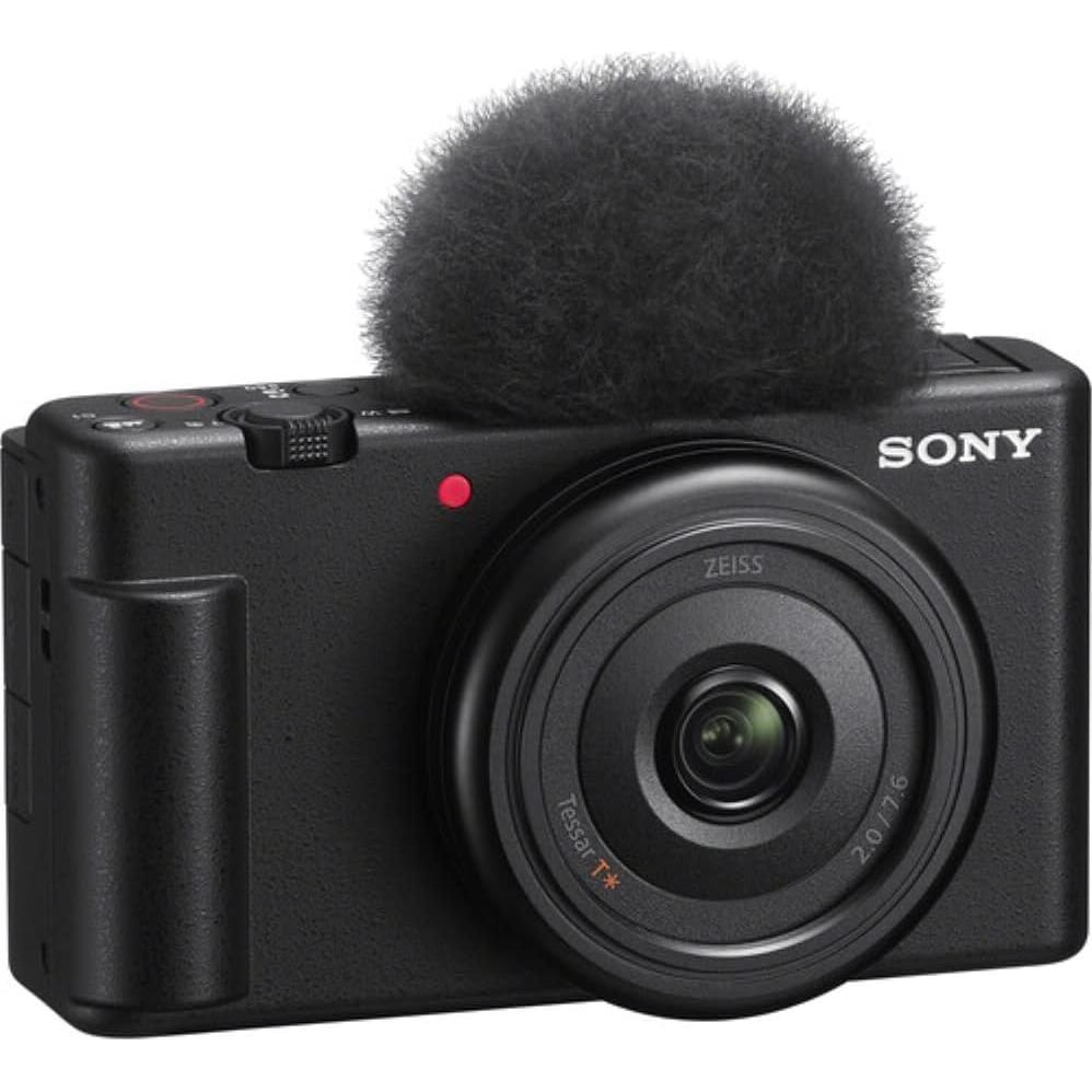 Cámara de Vlogging Sony ZV-1F Negra con Kit Completo 8 Piezas