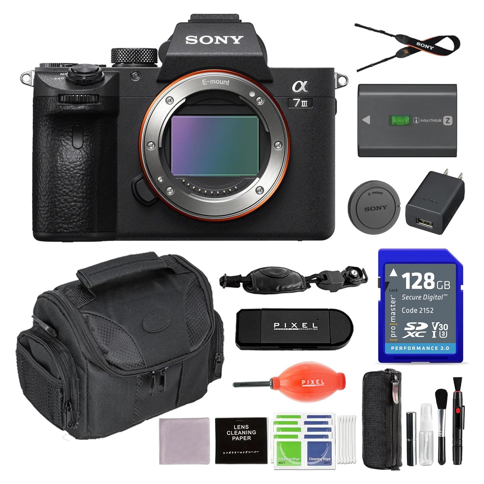 Cámara Digital Sin Espejo Sony Alpha a7 III + Accesorios