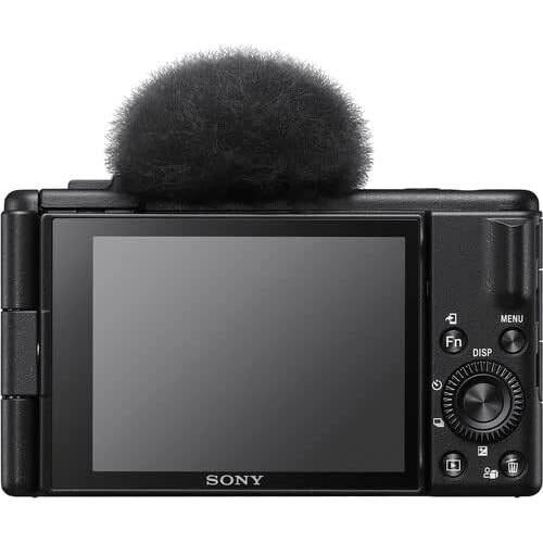 Cámara de Vlogging Sony ZV-1F Negra + Accesorios Completo