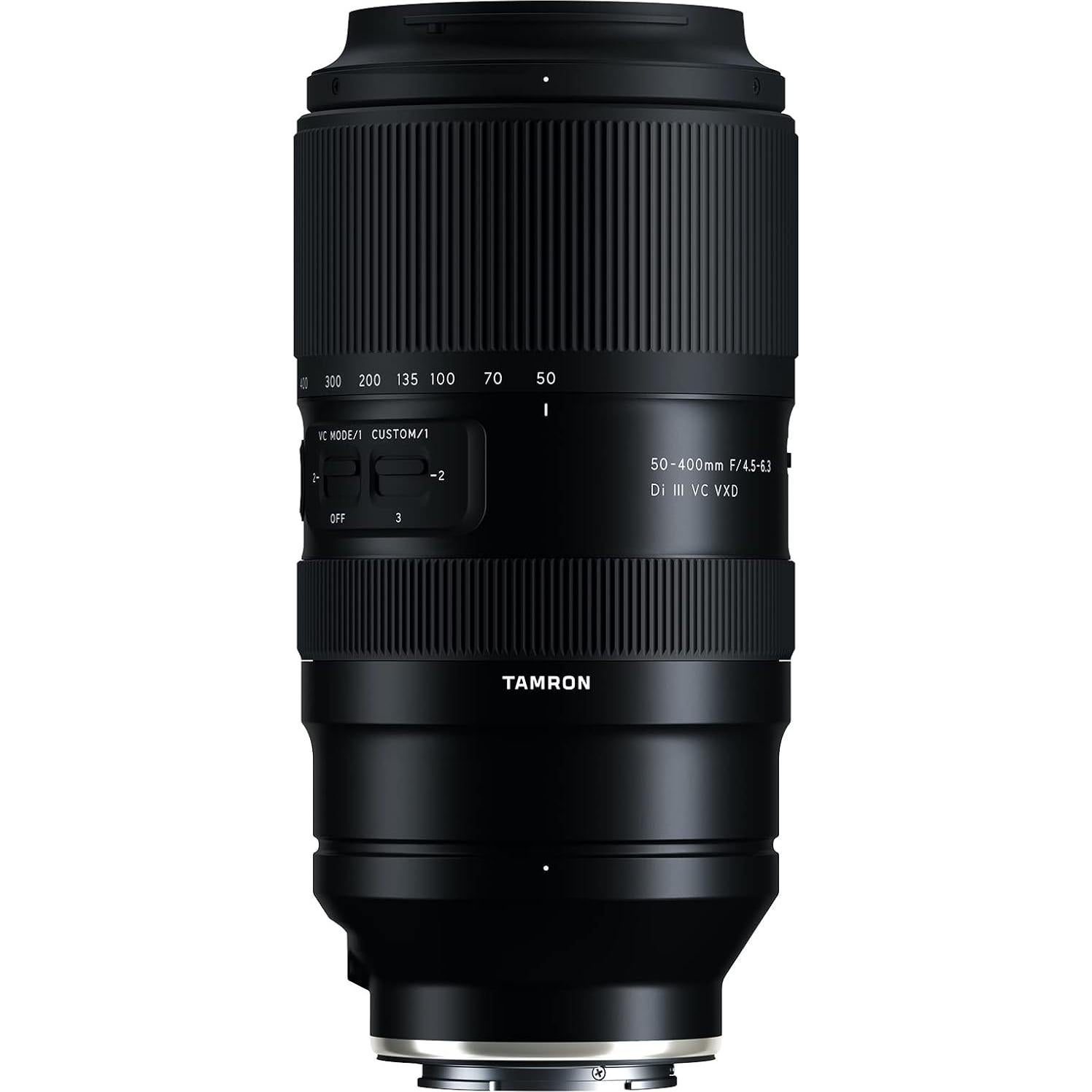 Tamron 50-400mm f/4.5-6.3 Di III VC VXD Lens for Sony Full Frame Mirrorless Cameras