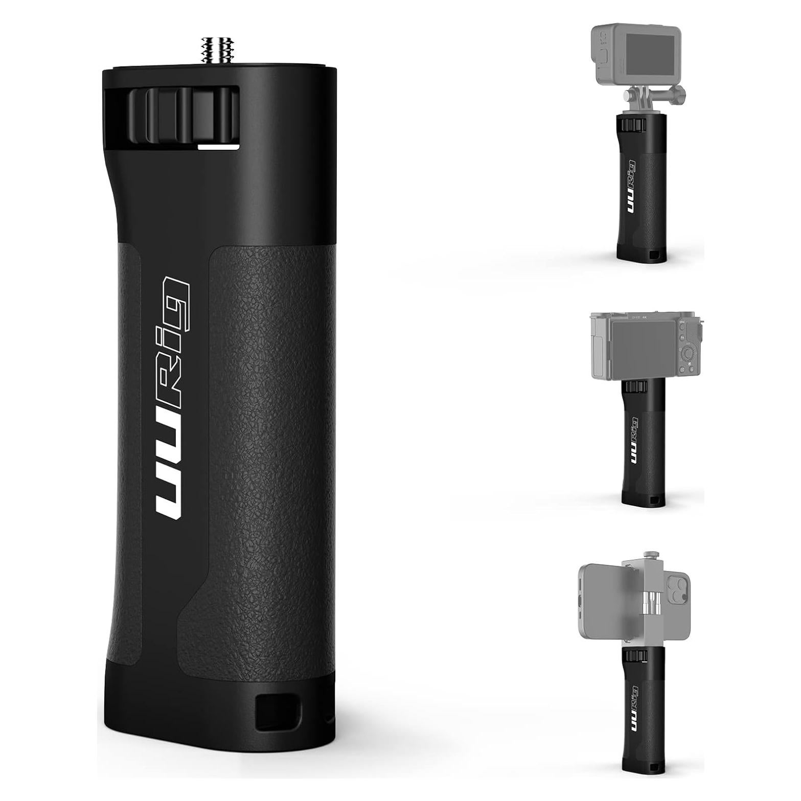 Empuñadura de cámara UURig universal con tornillo de 0.64 cm