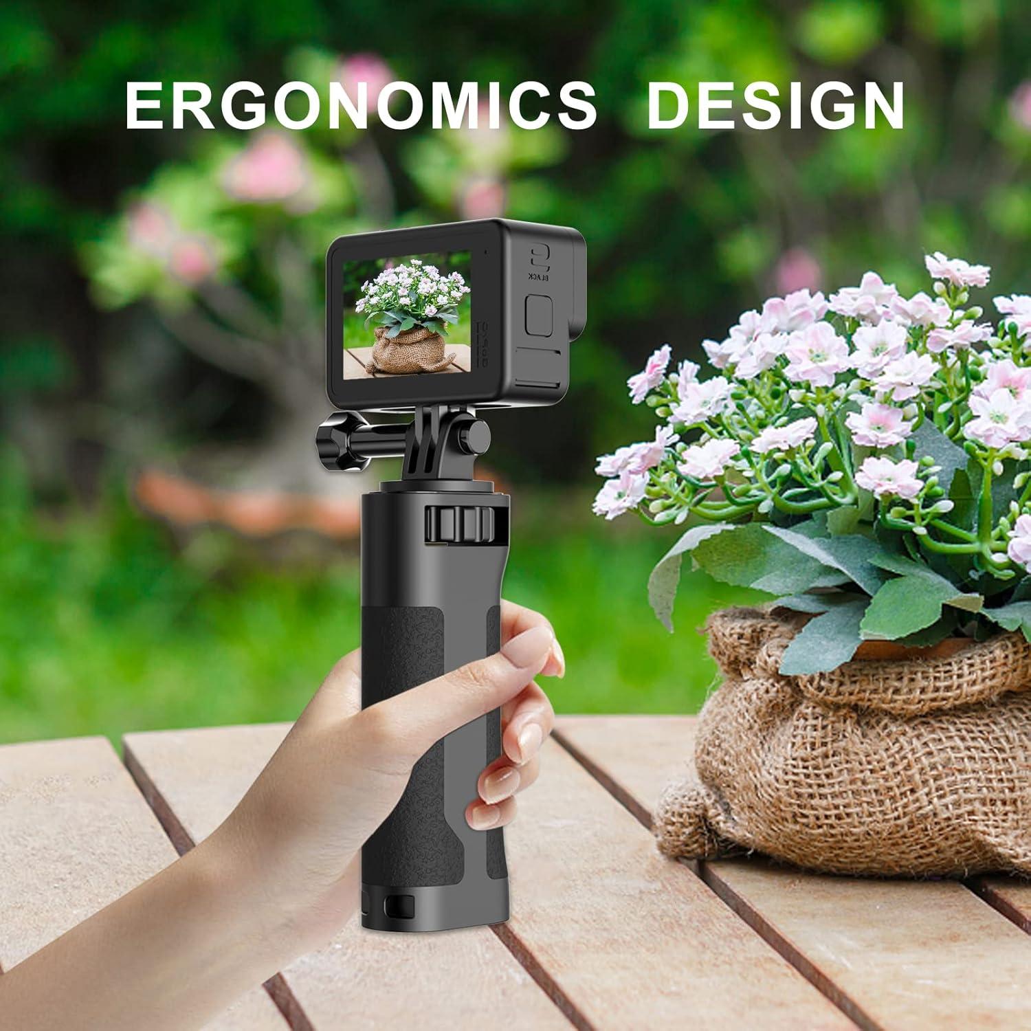 Empuñadura de cámara UURig universal con tornillo de 0.64 cm