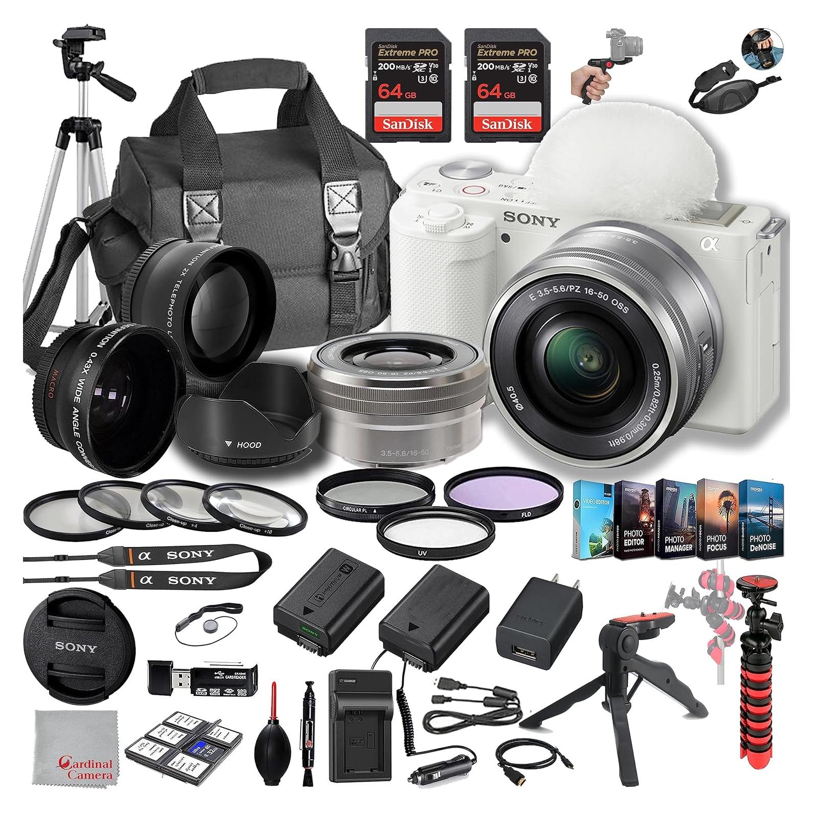 Cámara Sin Espejo Sony ZV-E10 24.2MP 16-50mm Kit Completo