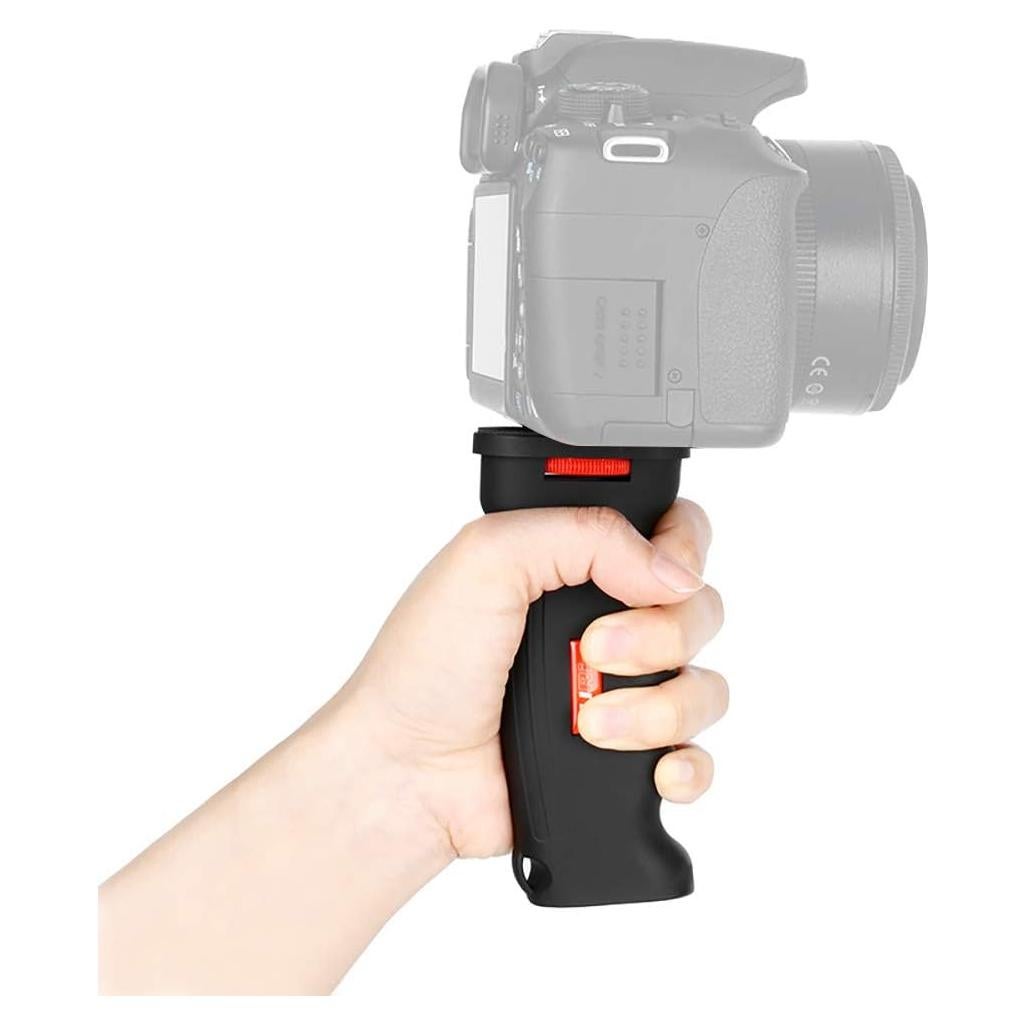 Handheld Grip 1/4" Screw for Camera Stabilizer,Smartphone Handy Grip Tripod System Compatible with DJI OSMO 360/OSMO Pocket 3/Insta 360 x 5/Xtra/Sony/Nikon/Fuji Digital Camera Video Shooting Vlog-R003