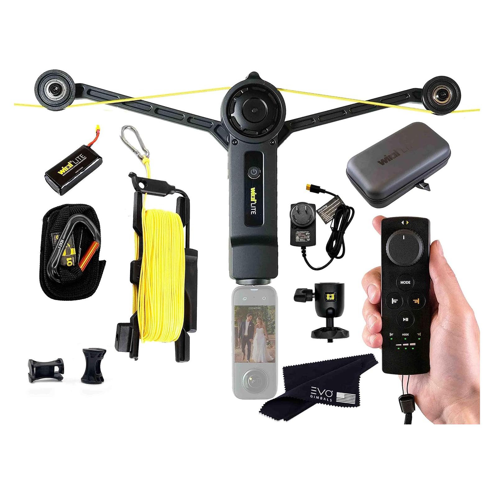 Sistema de Movimiento de Cámara Wiral Lite con Control Remoto