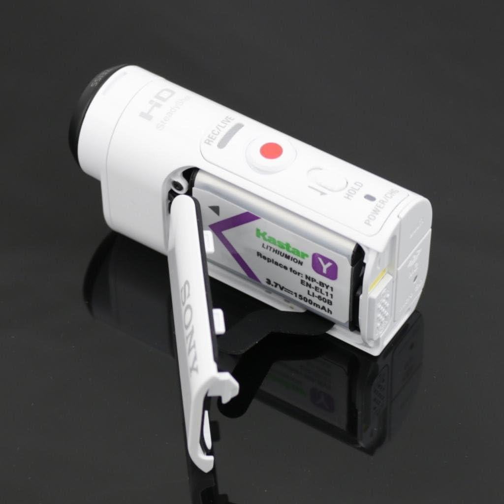 Cargador Rápido Kastar y 2 Baterías NP-BY1 para Sony