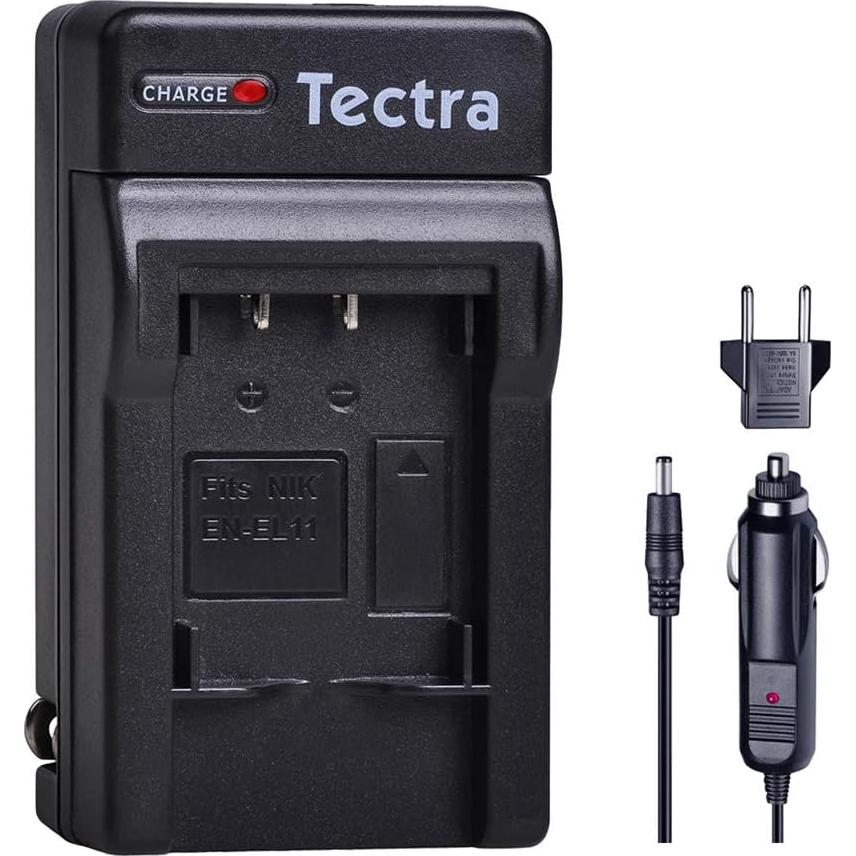 Kit de Batería y Cargador Tectra EN-EL11 para Nikon y Sony