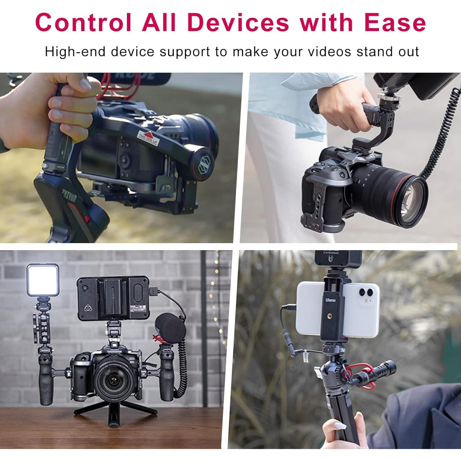 Placa de Liberación Rápida Ulanzi F22 para Cámara - Adaptador QR