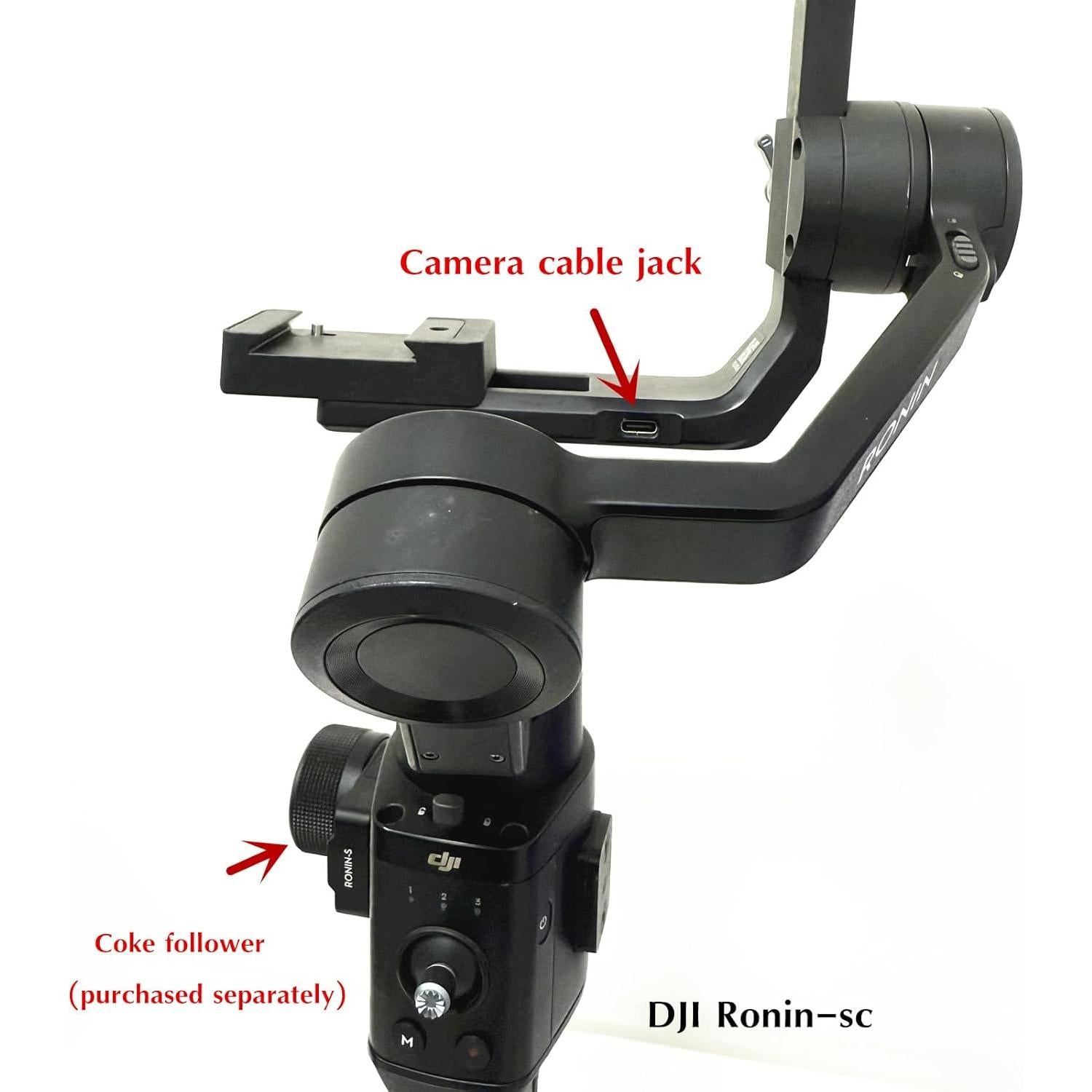 Cable de Control de Cámara USB-C para DJI Ronin-SC 35cm
