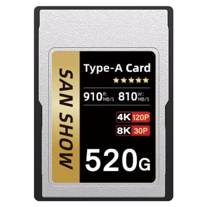 Tarjeta de Memoria CFexpress Tipo A SANSHOWSD 520GB 910MB/s
