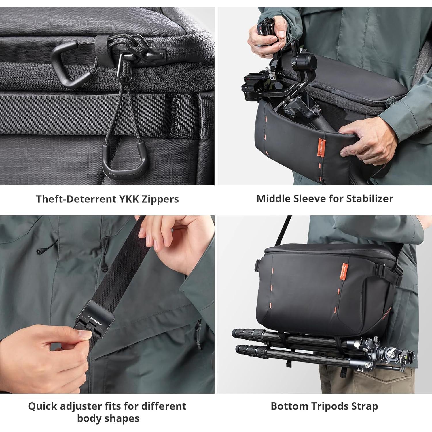 Bolsa de cámara PGYTECH OneMo Sling 11L-13L impermeable