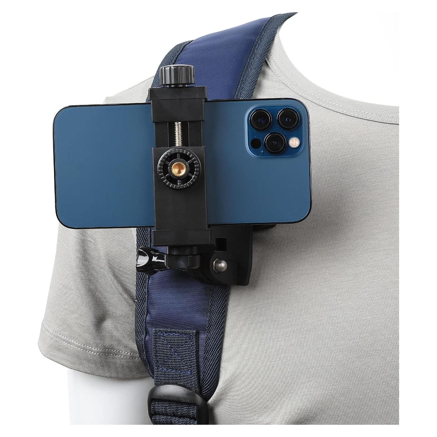 Soporte Clip para Mochila PellKing para Teléfono y GoPro