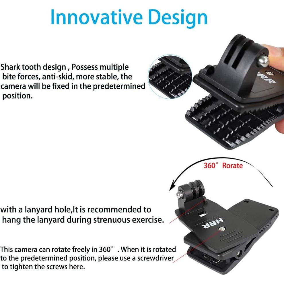 Soporte Clip para Mochila PellKing para Teléfono y GoPro