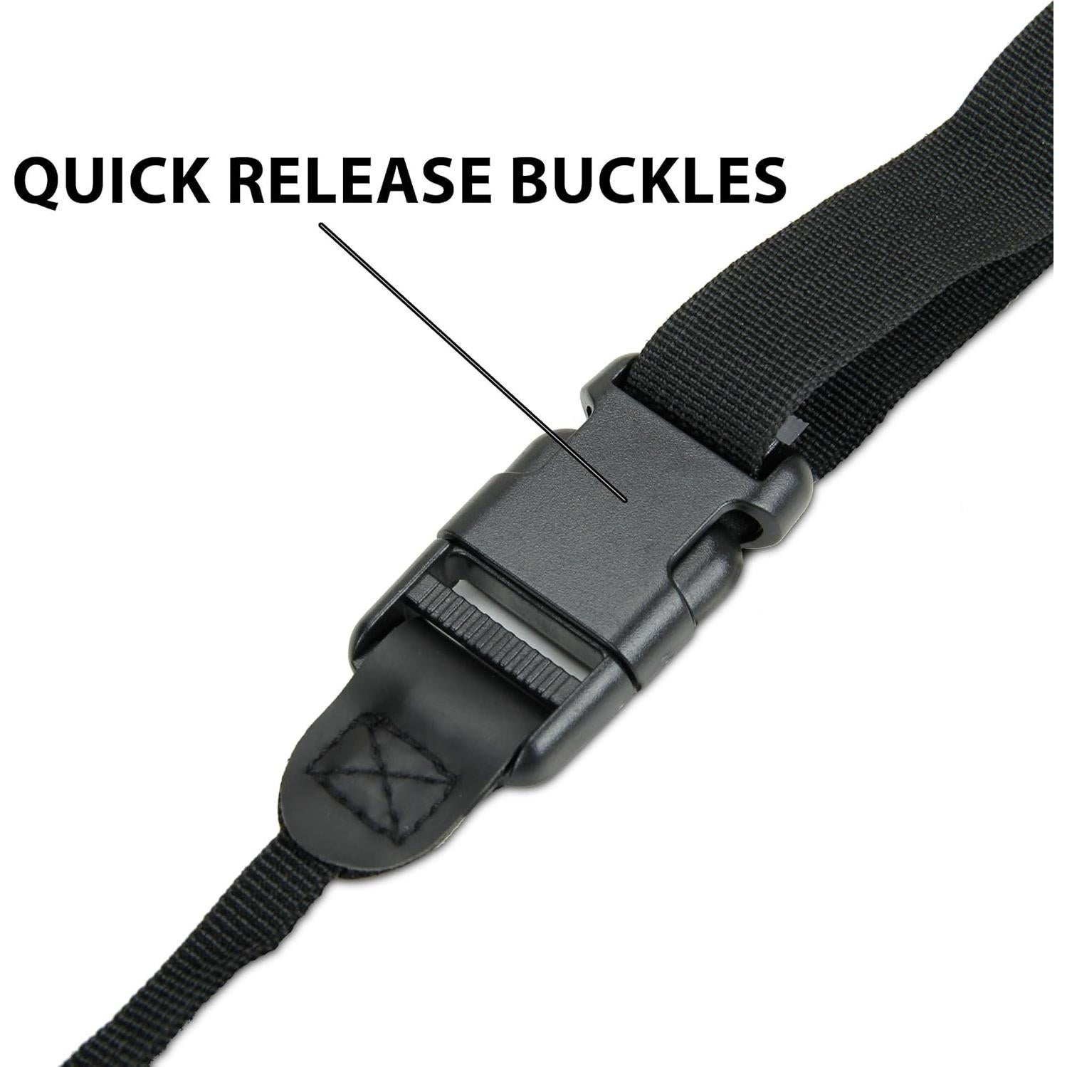 Arnés de Pecho USA Gear para Cámara DSLR Neopreno Negro