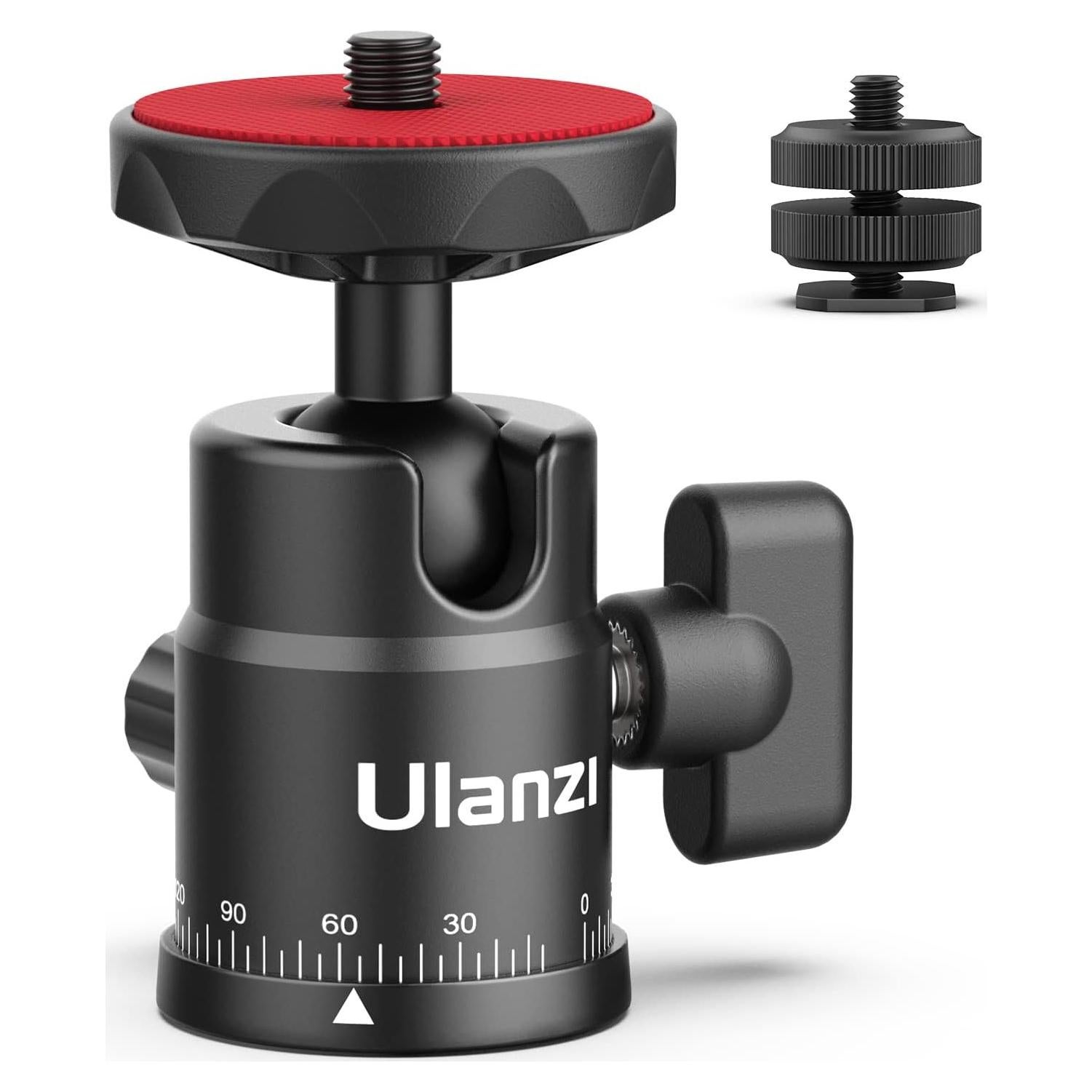 Cabezal de Bola Mini ULANZI H28 con Adaptador Dual para DSLR