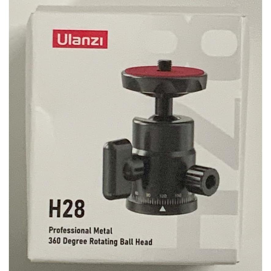 Cabezal de Bola Mini ULANZI H28 con Adaptador Dual para DSLR