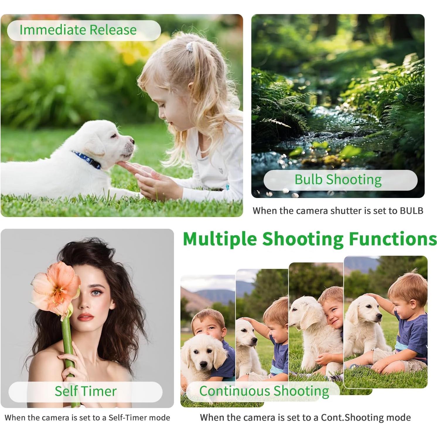 Disparador Inalámbrico AODELAN para Sony A7C, ZV-1, RX100 VII