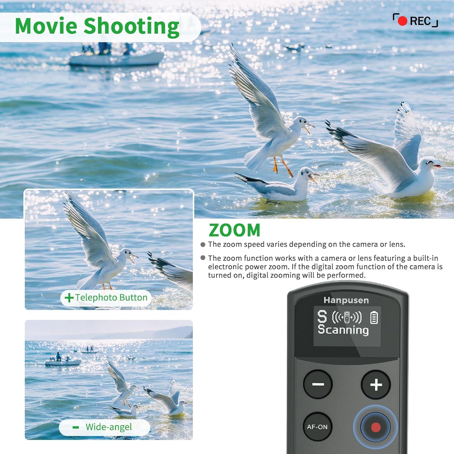 Disparador Inalámbrico AODELAN para Sony A7C, ZV-1, RX100 VII