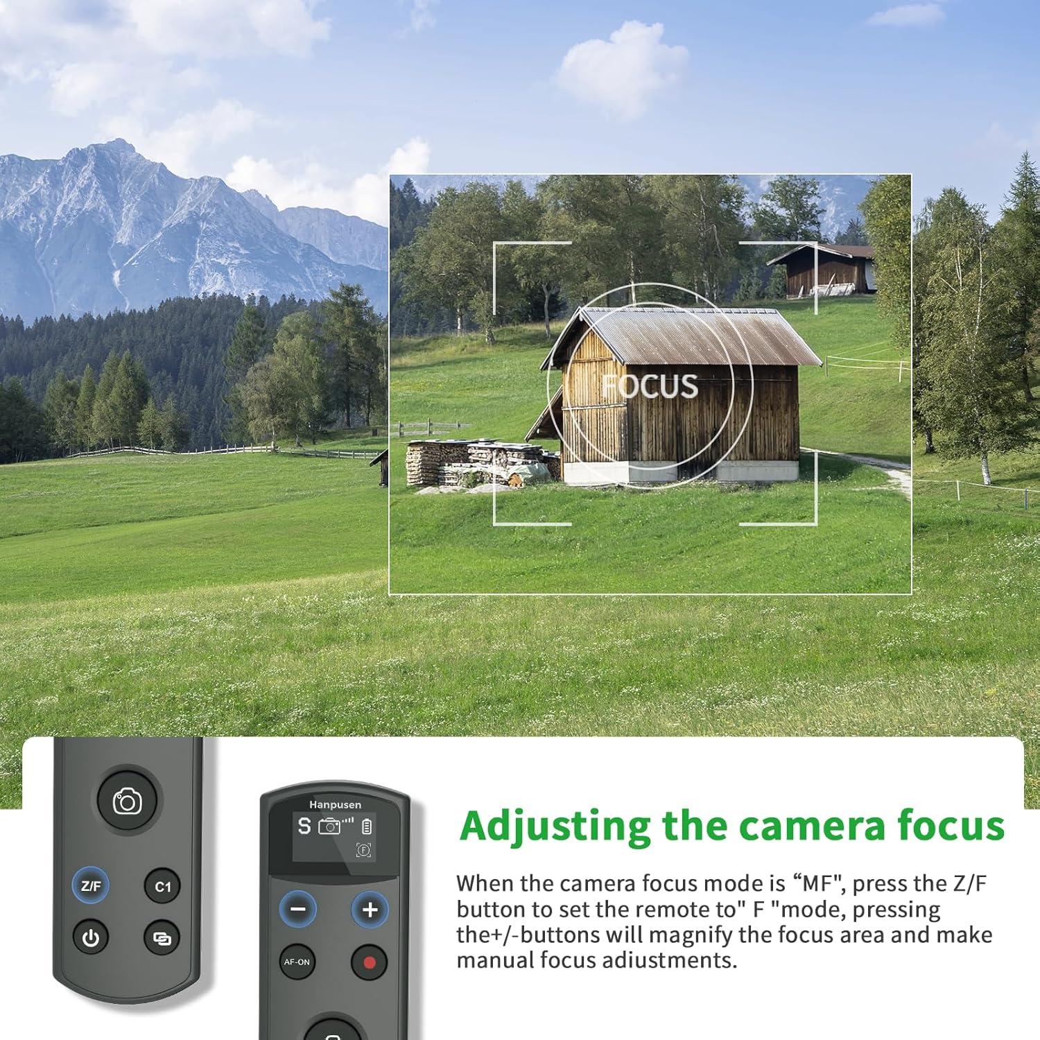 Disparador Inalámbrico AODELAN para Sony A7C, ZV-1, RX100 VII