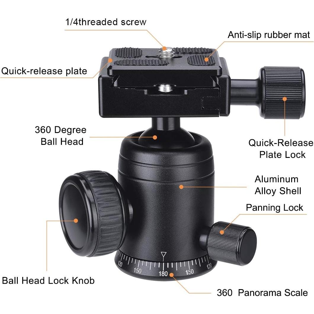 Soporte de Ventosa Fantaseal para Cámara DSLR 15kg 360°