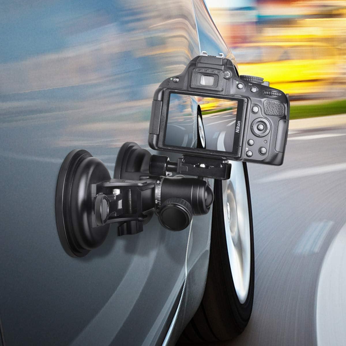 Soporte de Ventosa Fantaseal para Cámara DSLR 15kg 360°