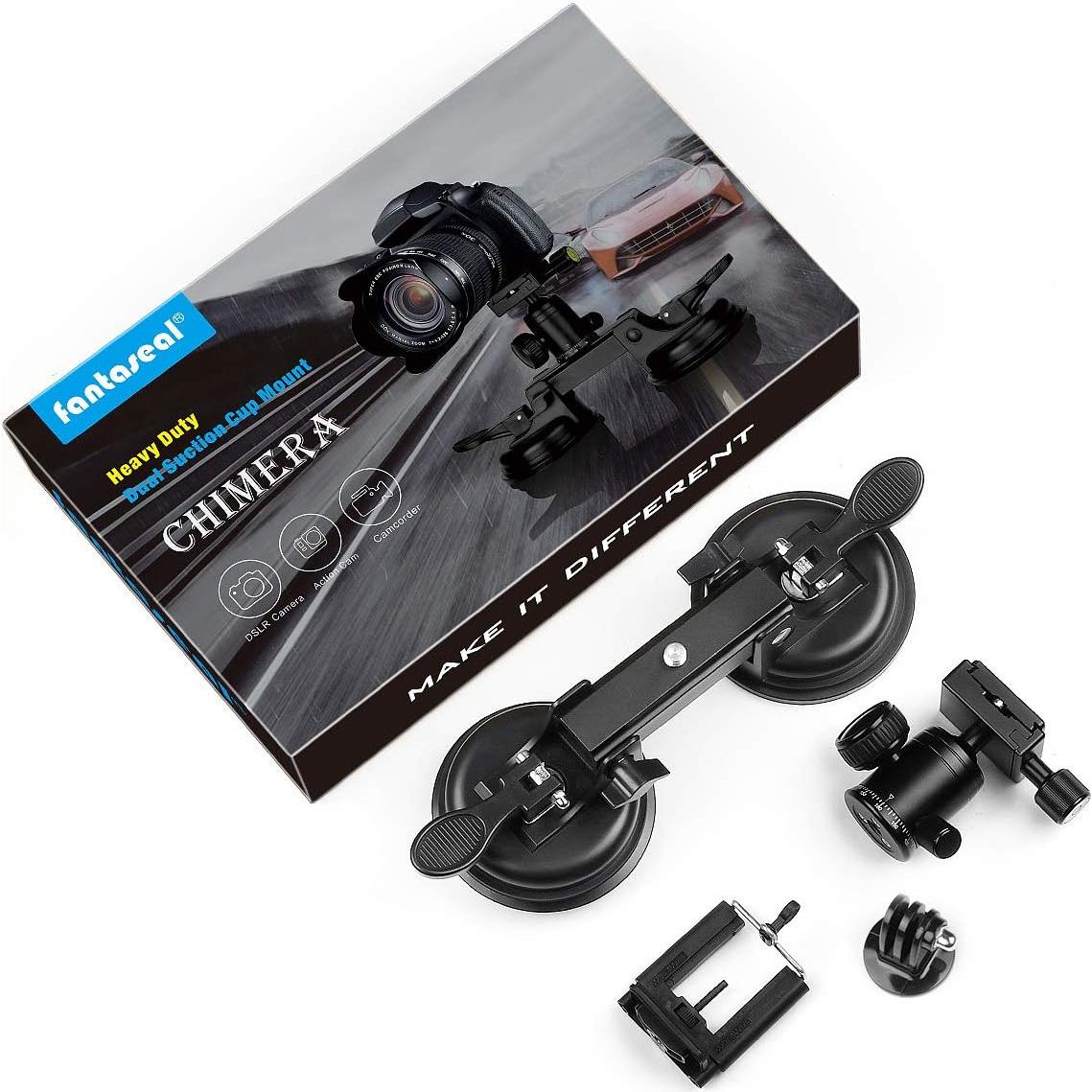 Soporte de Ventosa Fantaseal para Cámara DSLR 15kg 360°