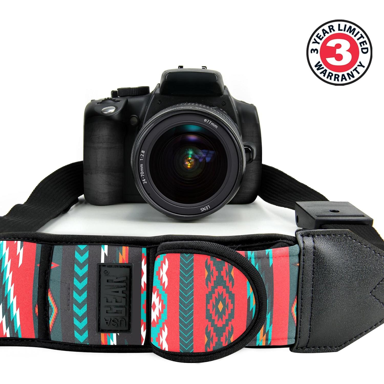 Correa Sling para Cámara USA Gear - Neopreno Ajustable, 226g