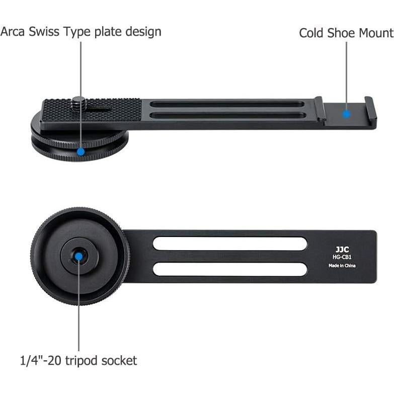 Soporte de Zapata Fría JJC para Cámaras y Smartphones