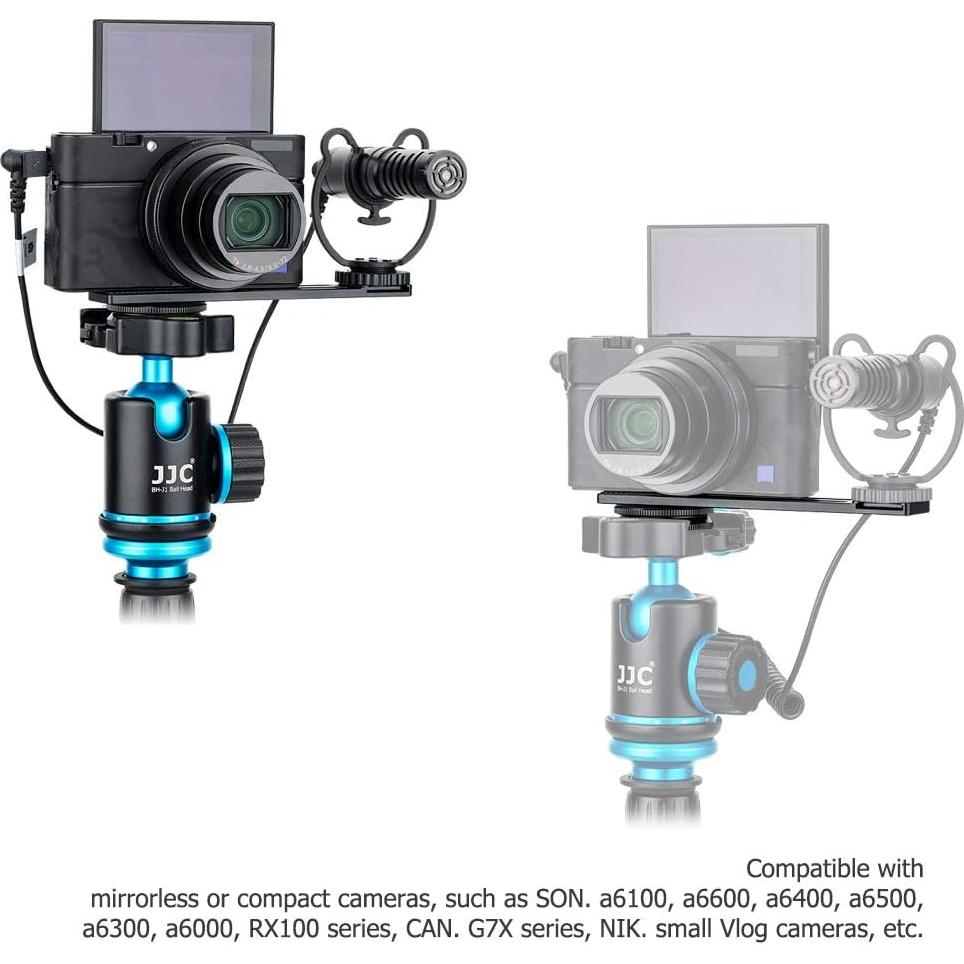Soporte de Zapata Fría JJC para Cámaras y Smartphones