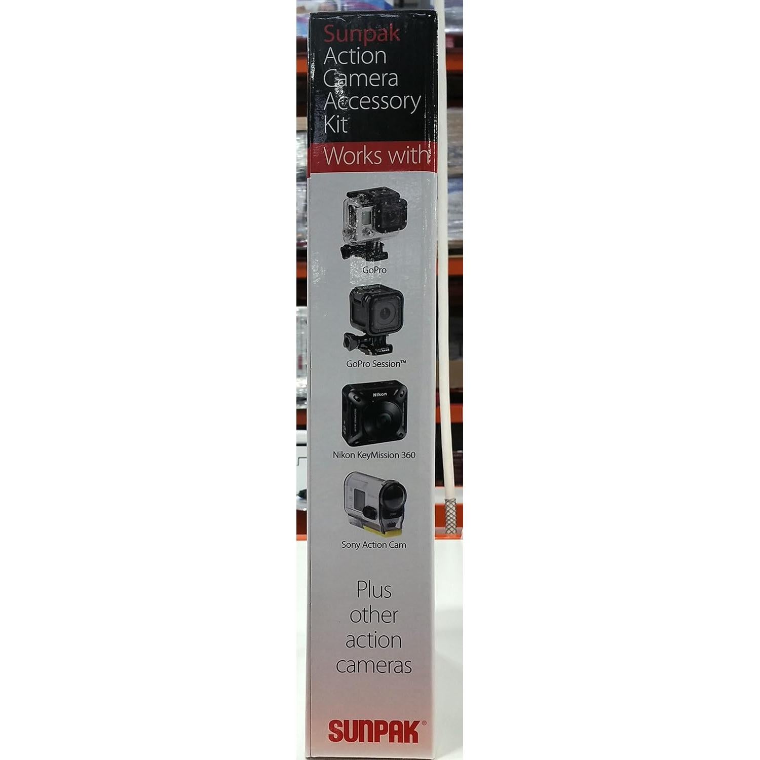 Accesorios para Cámara de Acción SUNPAK - Compatible GoPro, Nikon, Sony