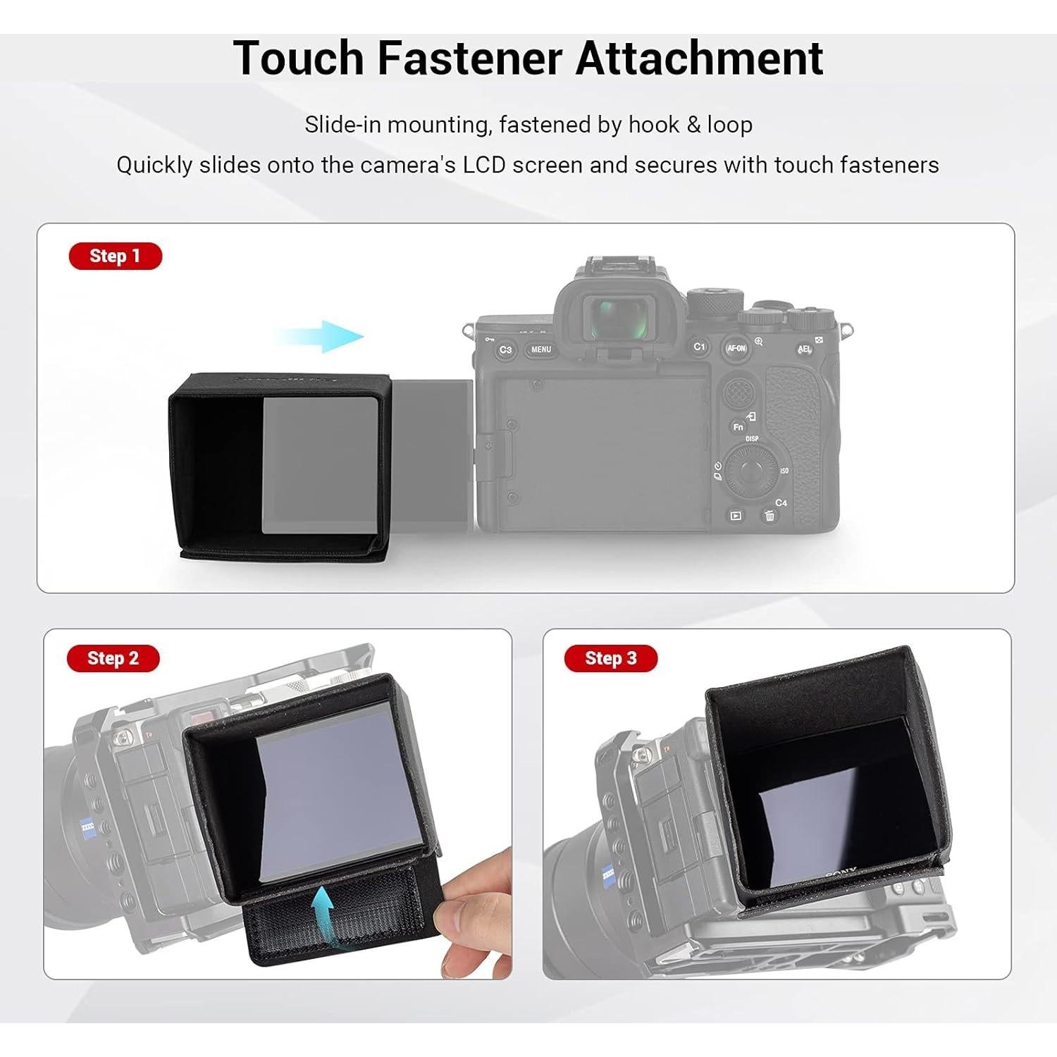 Capucha Solar SmallRig 3206 para Sony Alpha 7 IV y FX3