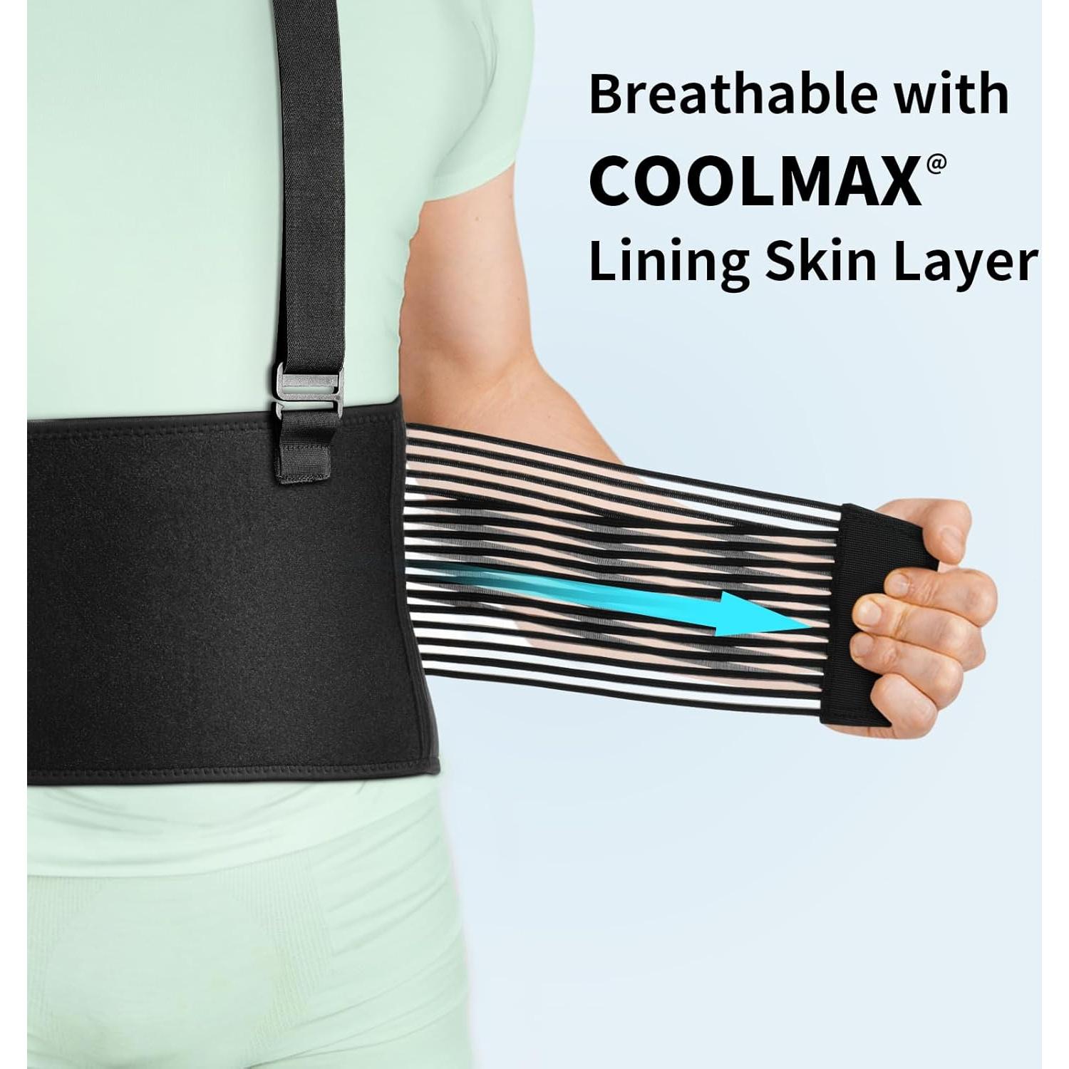 Faja de Espalda AllyFlex Sports® XL/XXL Soporte Lumbar 3D