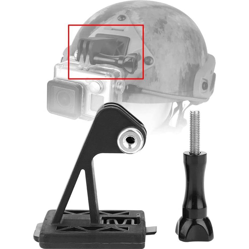 Adaptador de Montaje para Casco Flycoot - Compatible con GoPro y Cámaras de Acción