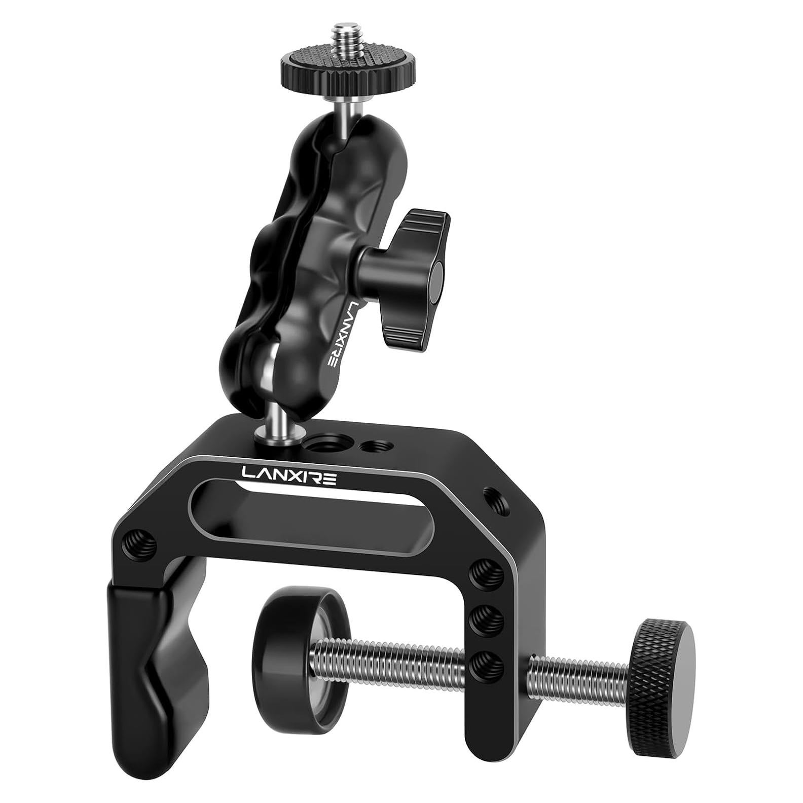 Abrazadera de Montaje para Cámara Lanxire con Mini Brazo Mágico