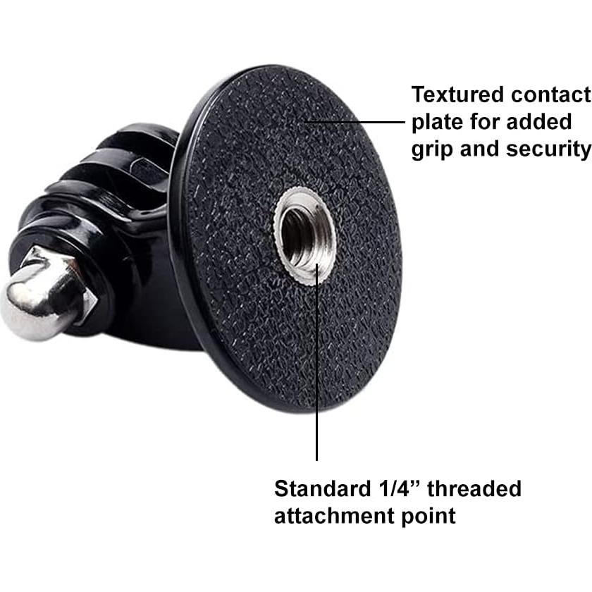 Trípode Flexible Acuvar 10" para Cámara + Adaptador GoPro