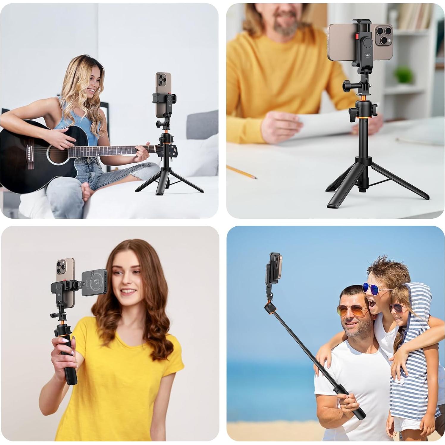 Soporte para Teléfono VRIG con Adaptador Zapata Caliente