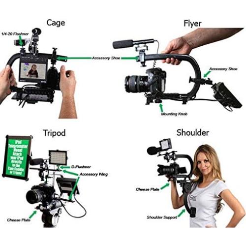 Soporte de Hombro Cam Caddie Scorpion EX para Cámaras DSLR y GoPro