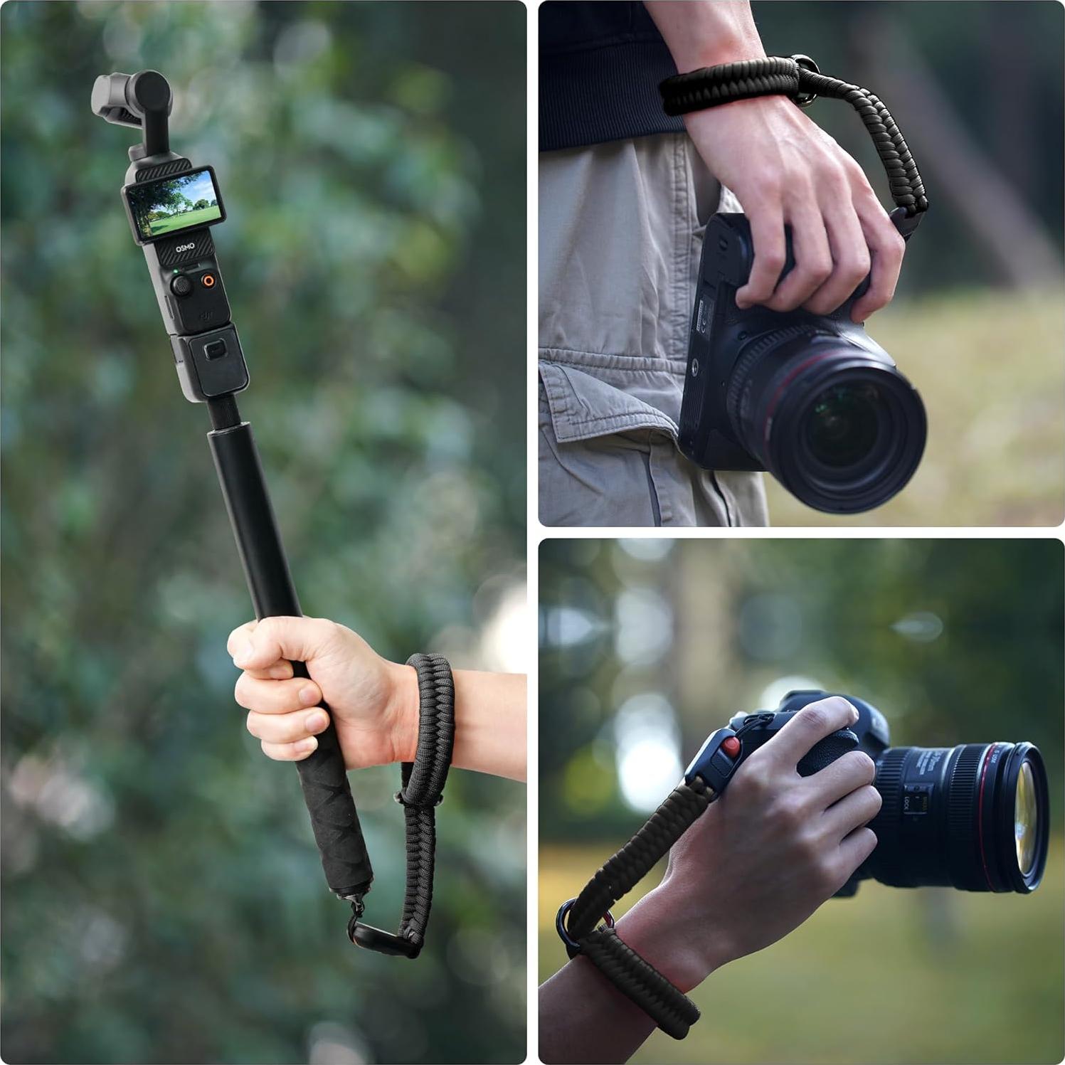 Correa de Muñeca CYNOVA para DJI Osmo Pocket 3 - Nylon Ajustable