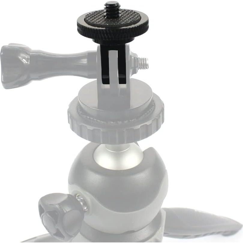 Mini Tripod Mount Adaptor Aluminum Alloy CNC 1/4 Screw Head Adapter for GoPro Hero 8 7 6 5 for DJI Sony EKEN Camera Accessories