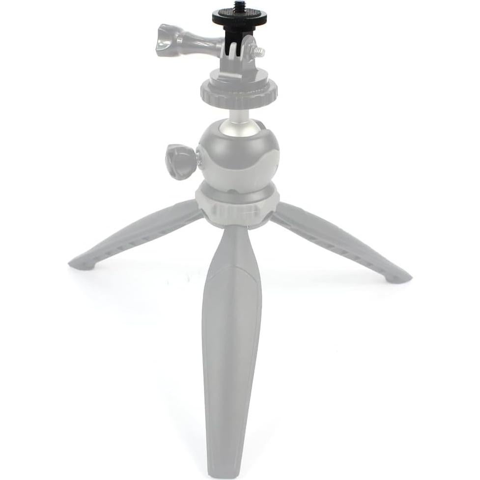 Mini Tripod Mount Adaptor Aluminum Alloy CNC 1/4 Screw Head Adapter for GoPro Hero 8 7 6 5 for DJI Sony EKEN Camera Accessories
